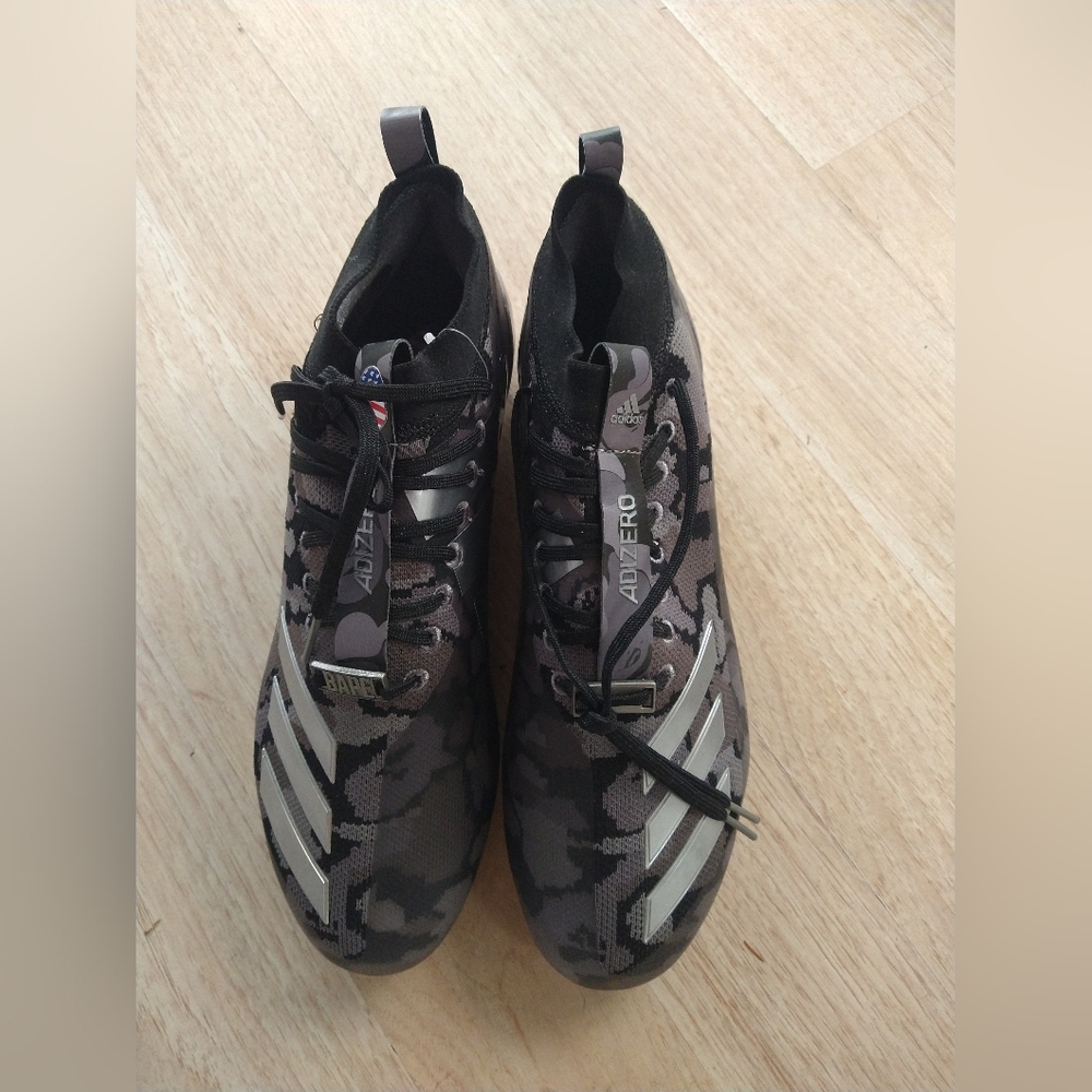 Adidas A Bathing Ape x Adizero Cleat 'Black Camo